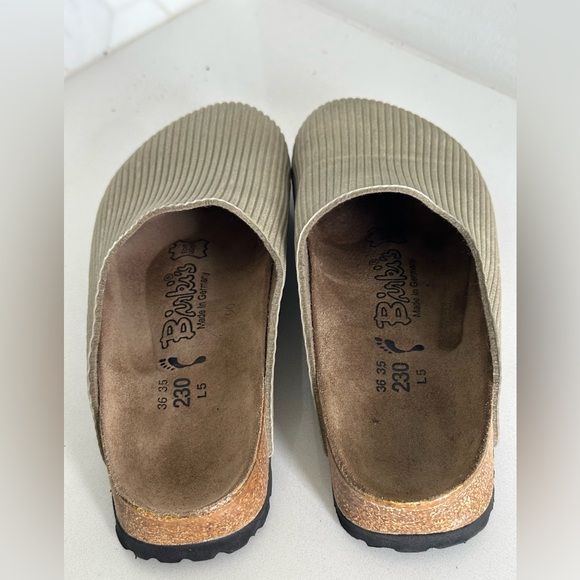 Women Birkenstock Birki’s Amsterdam Ribbed Corduroy Mule EU 36 US 5-5.5 Narrow - Picture 9 of 9